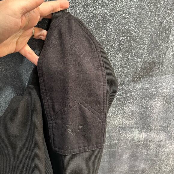 Gutos Black Ribbed Knit Equestrian Riding Breeches, EUC, Girls 16 (16A) - Picture 8 of 9